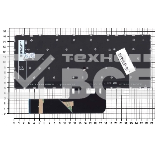 Клавиатура для ноутбука Lenovo ThinkBook 13s G2 G3 черная