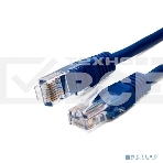 Кабель патч-корд, Filum FL-U5-C-2M-BL U/UTP 5e cat. 2м, 26AWG(7x0.16 мм), чистая медь, PVC, синий, фото 1