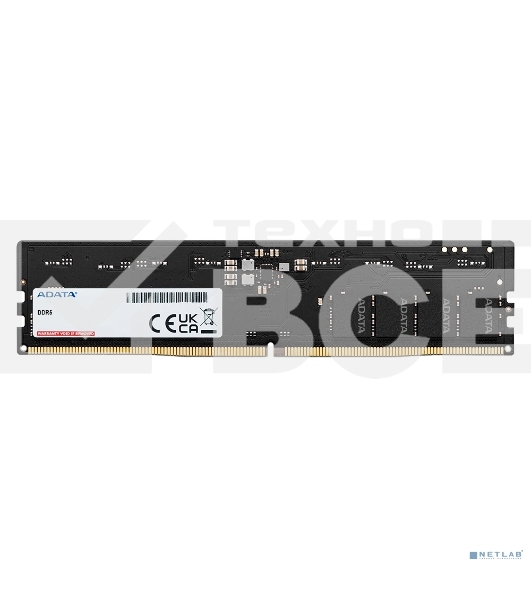 Оперативная память ADATA, DDR5, 8GB (1x8GB), 5600MHz, CL46, UDIMM