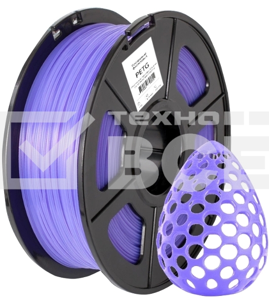 Пластик для принтера 3D Cactus CS-3D-PETG-1KG-T-PURPLE PETG d1.75мм 1кг 1цв.