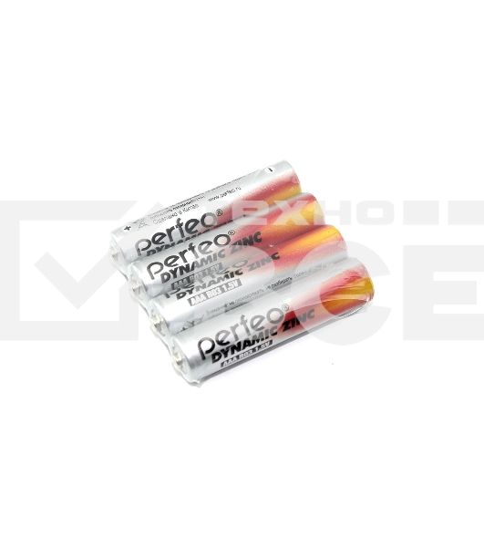 Батарейка Perfeo R03 (ААА) SR4 4шт. марганцево-цинковые(солевые)