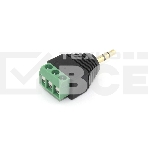 Сборный штекер miniJack 3.5 мм 2 канала, фото2