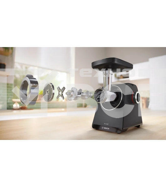 Мясорубка Bosch MFWS440B, 1900W, черный