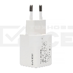 Зарядное устройство Cablexpert MP3A-PC-63, 30Вт GaN, 3А, QC4.0/PD, 1xUSB, 1xType-C, белый, пакет, фото3