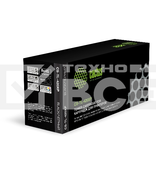 Картридж лазерный Cactus CS-TL-420XP TL-420XP черный (6000 стр.) для Pantum M6700D/M6700DW/M6703DW/M6800FDW/M7100DN/M7100DW/M7102DN/M7103DN/M7300FDN/M7300FDW/M7302FDN/M7302FDW