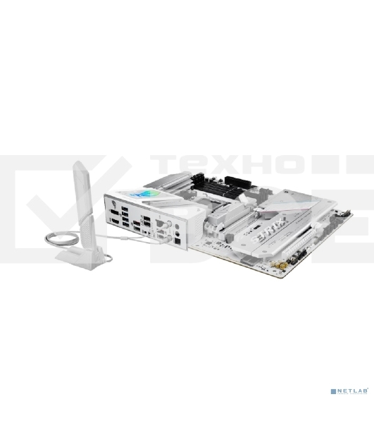 Материнская плата ASUS ROG STRIX B850-A GAMING WIFI, AM5, AMD B850, 4xDDR5, 2xSATA, 4xM.2, 1xPCIe 5.0 x16, 1xPCIe 4.0 x16, 1xPCIe x4, 1xDP, 1xHDMI, 1x2.5Gb LAN, 1xUSB-C 20Gbps, 1xUSB-C 10Gbps, 2xUSB-A 10Gbps, 4xUSB 5Gbps, 2xUSB-A 2.0, 3x3.5 мм, 7.1, ATX