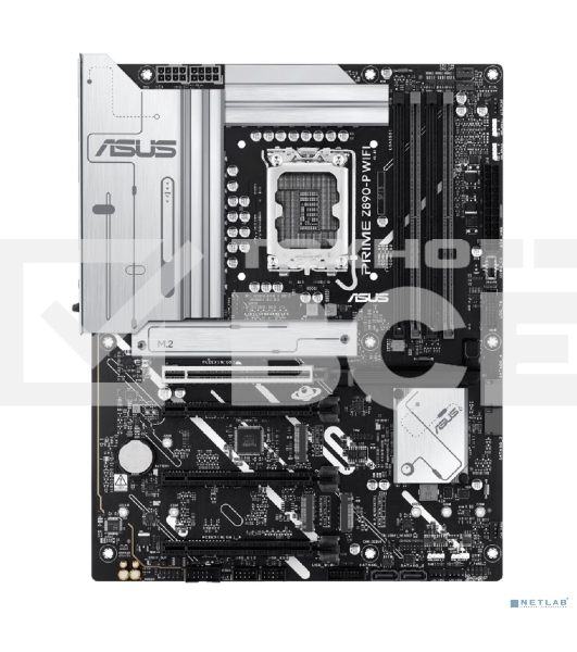 Материнская плата ASUS PRIME Z890-P WIFI, LGA 1851, Intel Z890, 4xDDR5, 4xSATA, 4xM.2, 1xPCIe 5.0 x16, 2xPCIe 4.0 x4, 1xPCIe 4.0 x1, 1xHDMI, 1xDP, 1xUSB-C (видеовыход), 2xUSB-A 3.2 Gen 1, 1xUSB-A 3.2 Gen 2, 4xUSB-A 2.0, 1xUSB-C Thunderbolt 4, 1x 2.5Gb LAN