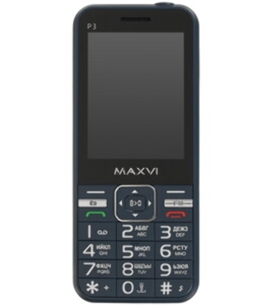 Мобильный телефон Maxvi P3 синий