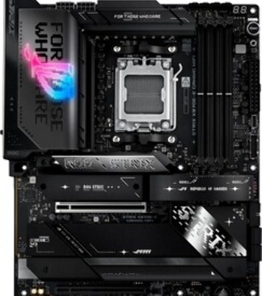Материнская плата ASUS ROG STRIX X870E-E GAMING WIFI, AM5, AMD X870E, 4xDDR5, 4xSATA, 5xM.2, 1xPCI-E 5.0 x16, 1xPCI-E 4.0 x4, 1xHDMI, 1xUSB-C 3.2 Gen 2, 1xUSB-C 3.2 Gen 2x2, 2xUSB-C 4.0, 1x 5Gb LAN, 9xUSB-A 3.2 Gen 2, 2x3.5 мм, TOSLINK, 1xWi-Fi 7, ATX