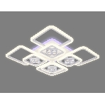 Светильник Ambrella light FA289/4+4 WH белый 176W 820*820*120 (ПДУ РАДИО 2.4G), фото 1