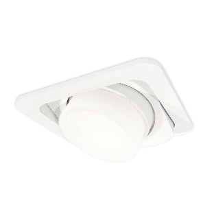 Комплект встраиваемого поворотного светильника Ambrella light XC7658083 SWH/FR/CL белый песок/белый матовый/прозрачный MR16 GU5.3 (C7658, N7160)