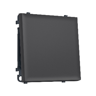MS901030 Комплект механизма 1-кл перекрестного выключателя SIGMA Графит Мягкое касание 10A-250V QUANT PRO (SP9010, PR112)