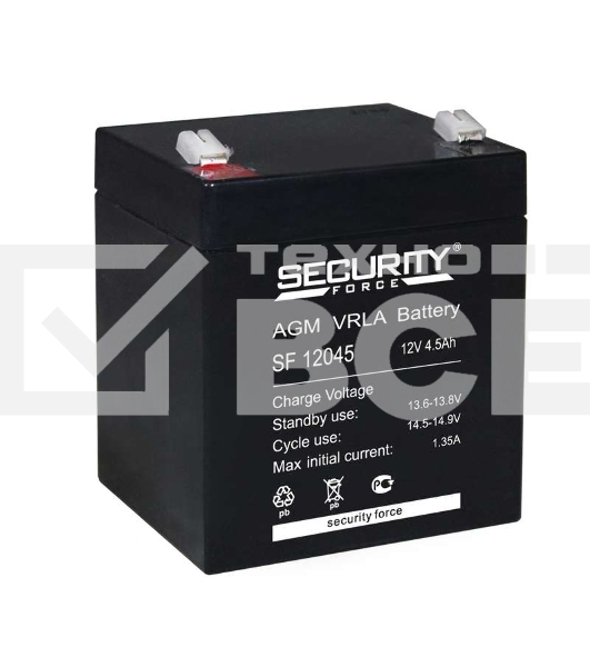 Батарея Delta Security Force SF 12045 (12V 4.5Ah)