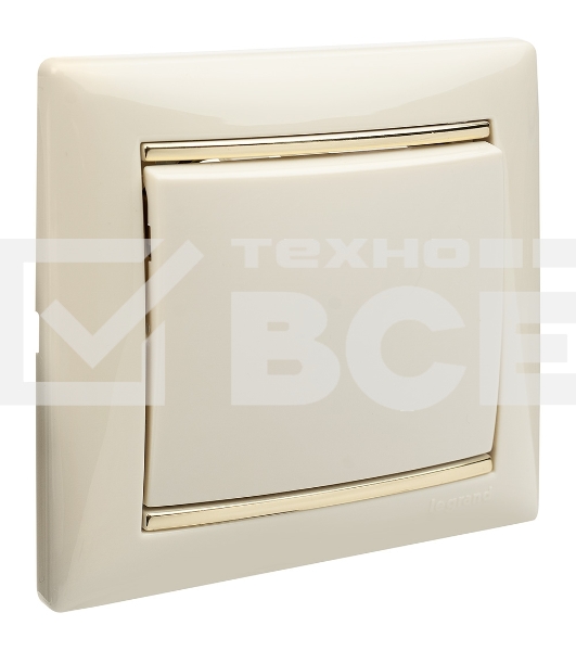 Выключатель Legrand 774301 Valena простой 10 Ax (слоновая кость)