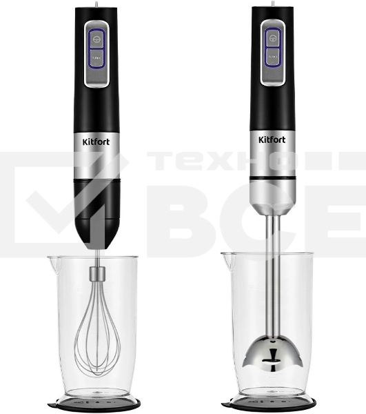Блендер погружной Kitfort КТ-3052 1000Вт черный