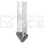 Стеллаж Практик ES 150KD пол.:4 разборная 1450x750x300мм серебристый, фото2