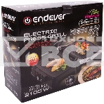 Электрический пресс-гриль Endever Grillmaster 220, серебристый/черный, фото8