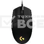 Мышь проводная Logitech G102 LIGHTSYNC черный, 8000 dpi, USB, кнопки - 6, фото17