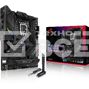 Материнская плата ASUS ROG STRIX B760-F GAMING WIFI, LGA 1700, Intel B760, 4xDDR5, 4xSATA, 3xM.2, 1xPCI-E 5.0 x16, 1xPCI-E 3.0 x4, 1xHDMI, 1xDP, 1x 2.5Gb LAN, 1xUSB-A 3.2 Gen 2, 6xUSB-A 3.2 Gen 1, 1xUSB-C 3.2 Gen 2x2, 5x3.5 мм, 7.1, Standard-ATX
