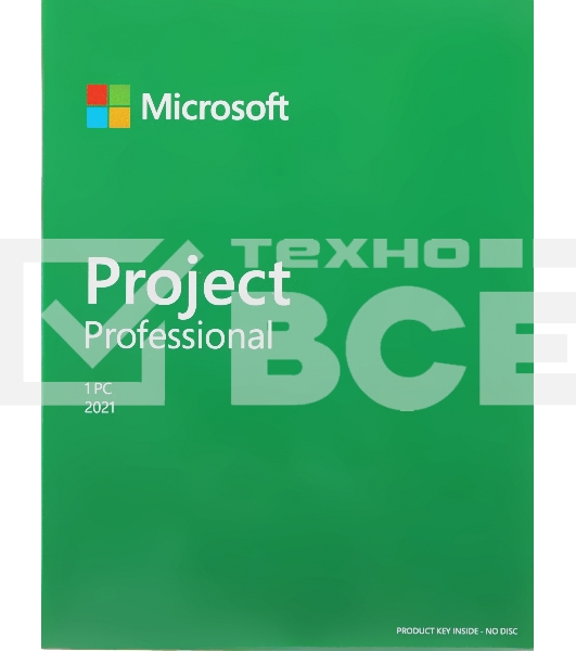 Офисное приложение Microsoft Project Professional 2021 Win English Medialess P8 (H30-05950)