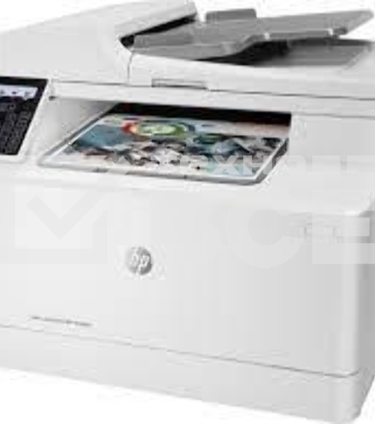 МФУ лазерный HP Color LaserJet Pro M183fw (7KW56A), A4, цветной, печ. до 16 стр/мин., скан. до 15 стр/мин. (ч/б) 8 стр/мин. (цвет), 600 x 600 dpi (печать) 1200x1200dpi (скан.), USB, RJ-45, Wi-Fi, Air Print, Mopria