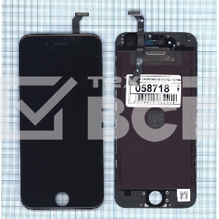 Дисплей для Apple iPhone 6 в сборе с тачскрином (Foxconn) черный