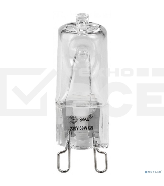 Лампа галогенная ЭРА G9-JCD-40-230V-Cl(100/1000/35000)