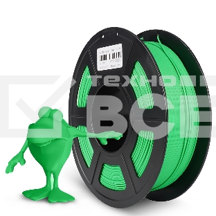 Филамент NVPRINT PLA Matte Green для 3D печати диаметр 1.75мм  длина 330 метров  масса 1 кг