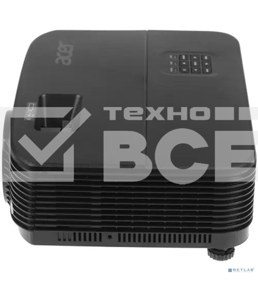 Проектор Acer X1123HP black (DLP, 800x600, 4000Lm, 1.96-2.15:1, 20000:1, VGA, HDMI, Composite, USB-B) (MR.JSA11.001)