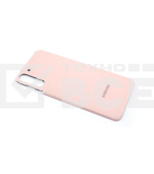 Задняя крышка для Samsung Galaxy S21 G991 розовая