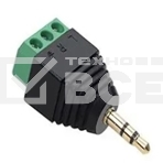 Сборный штекер miniJack 3.5 мм 2 канала, фото 1