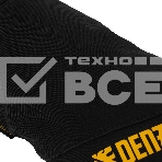 Перчатки универсальные Denzel 68090 двойные, работа с сенсорным экраном, размер 9, фото5