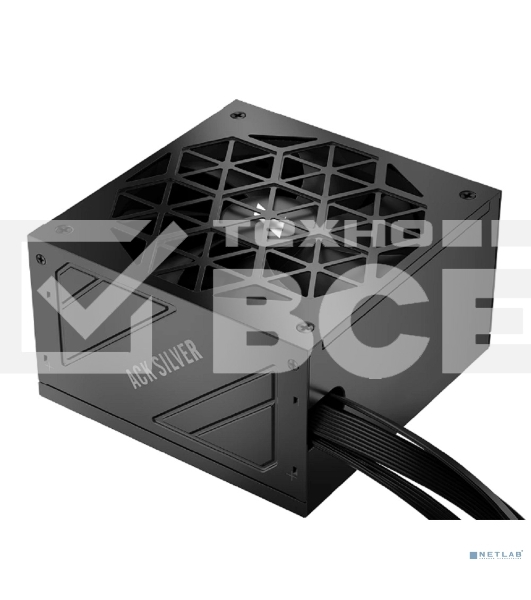 Блок питания 1STPLAYER ACK SILVER HA-750BA7-BK, 80 PLUS Silver, 140мм, черный
