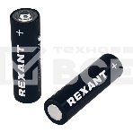 Батарейка алкалиновая Rexant AA/LR6 пальчиковая 1,5В блистер 12 шт., фото 1