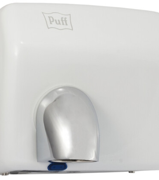 Электросушитель для рук Puff-8850 погружной, белый, 1,2 кВт