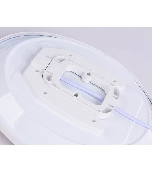 Потолочный светодиодный светильник Ambrella light FZ1231 WH белый IP44 42W 6400К D370*55 (Без ПДУ)