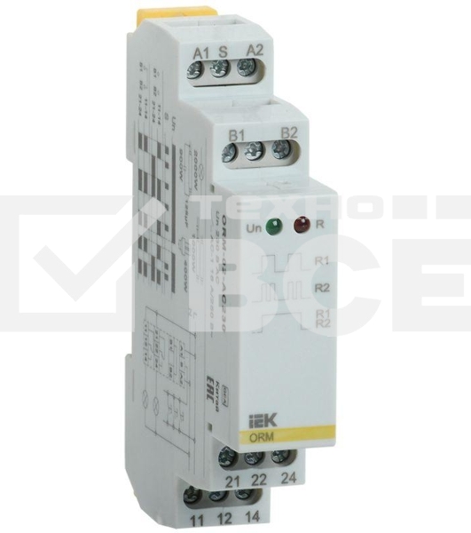 Реле импульсное ORM 2 конт. 230В AC ИЭК ORM-02-AC230