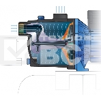 Насосная станция ДЖАМБО 70/50П-501100Вт глубина 9м высота 50м 4200л/ч 50л, фото8