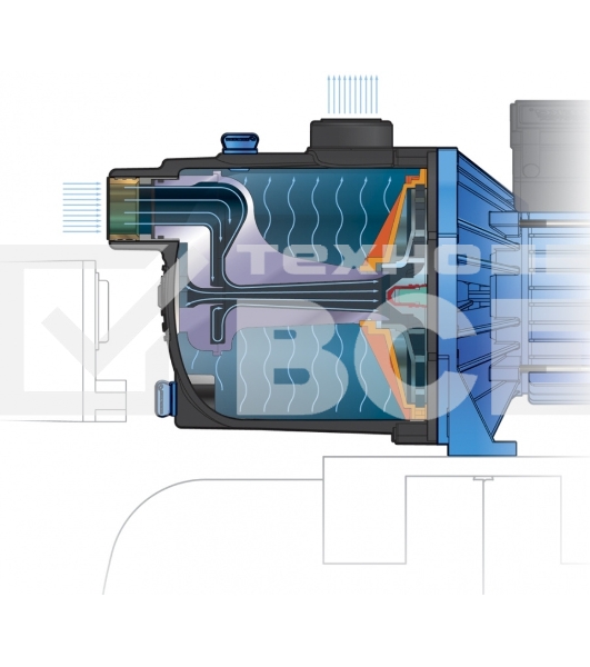 Насосная станция ДЖАМБО 70/50П-501100Вт глубина 9м высота 50м 4200л/ч 50л