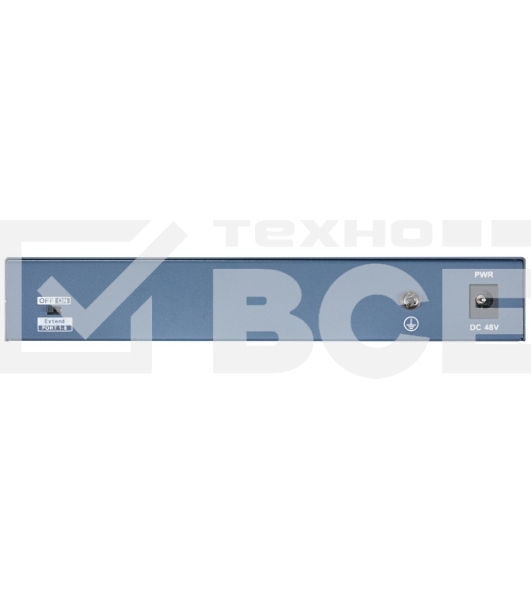 Коммутатор Hikvision DS-3E0109P-E/M(B) 9x100Mb 8PoE+ 58W неуправляемый