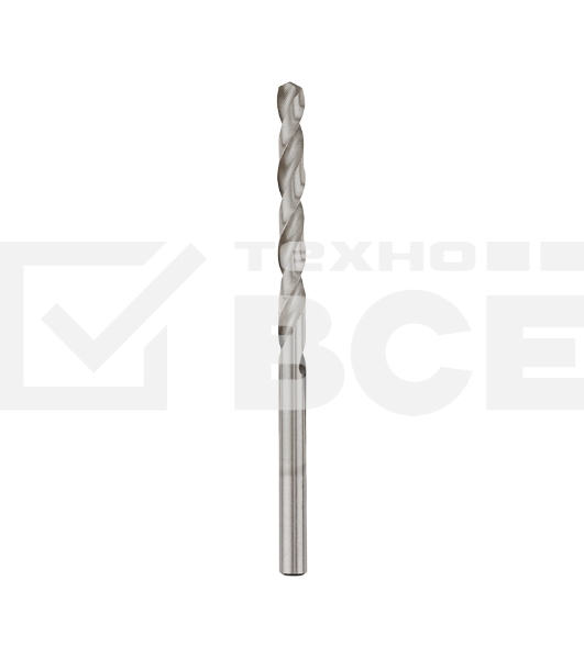 Сверло по металлу Kranz 5х86х52 мм 'Стандарт+' (P6M5 M-2) (1 шт. в блистере) DIN 338