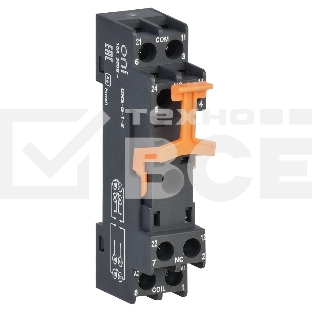 Розетка для реле IEK винт.соед. 300 (ORS-G-1-2-G)