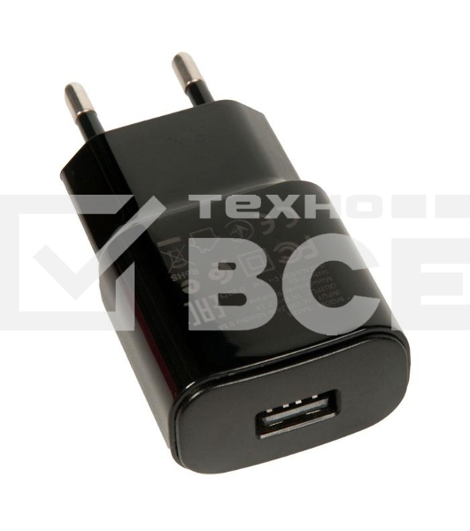 Зарядное устройство BOROFONE BA48A Orion single port charger(EU), черный