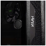 Компьютерный корпус Hiper DCB черный без БП ATX 1x120mm 1x140mm 1xUSB2.0 1xUSB3.0 audio bott PSU, фото22