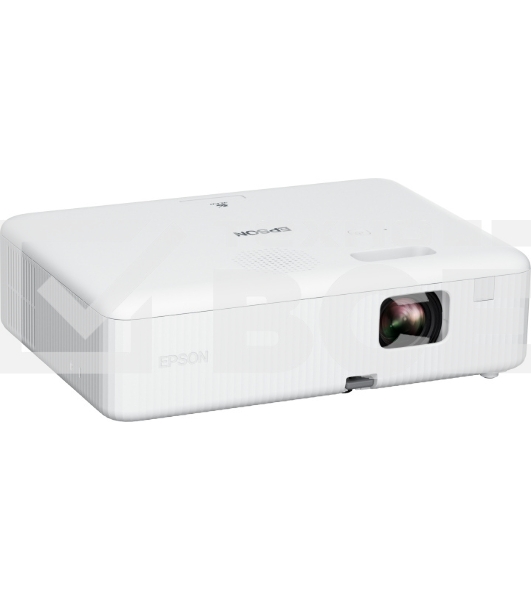Проектор Epson CO-W01 white (LCD, 1280×800, 3000Lm, 1,27-1,71:1, 300:1, HDMI, USB-A) (V11HA86040)