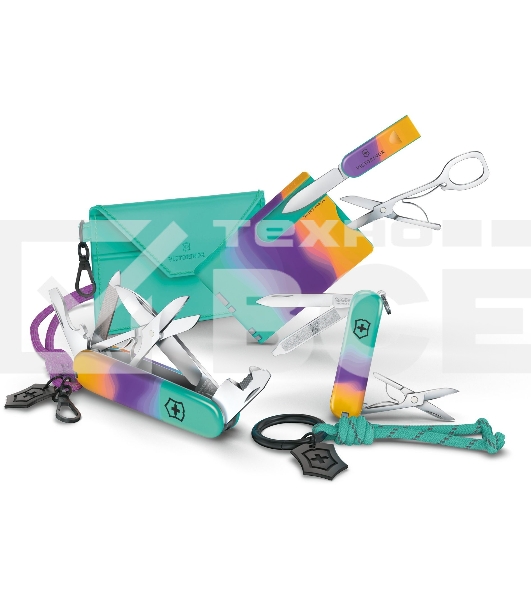 Нож перочинный Victorinox Companion Sydney Style (1.3909.E222) 91мм 16функц. бирюзовый с чехлом подар.коробка