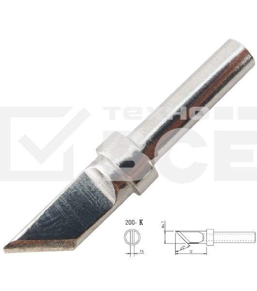 Жало паяльное Quick QSS200-T-K