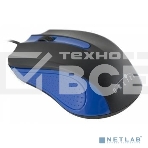 Мышь проводная Oklick 225M черный/синий, 1200 dpi, USB, кнопки - 3, фото11
