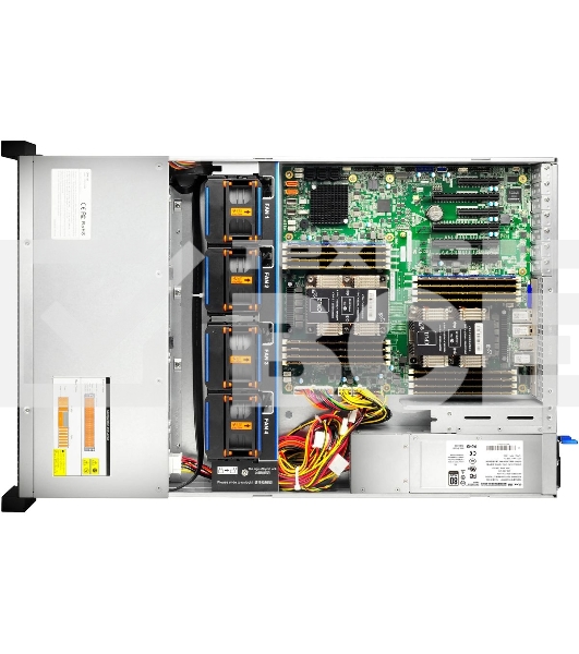 Серверный корпус Gooxi RMC2112-670-HS-D 2U 12bay chassis ,direct backplane rear 2*2.5