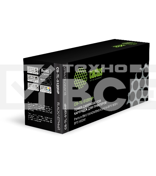 Картридж лазерный Cactus CS-TL-5120HP TL-5120HP черный (6000стр.) для Pantum BM5100ADN/BM5100ADW/BP5100DN/BP5100DW